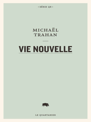 cover image of Vie nouvelle